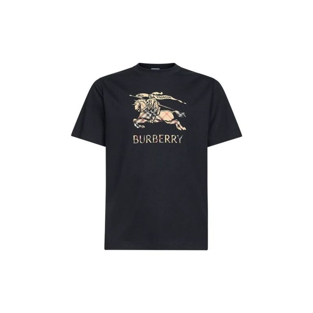 Burberry Black Cotton Men's T-Shirt